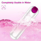Kieasn Upgrade Mini Massager, Portable Massager for Body Relaxation (Silver Purple)