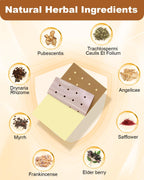 MQFORU Tiger Patches, 40 Pcs Chinese Tiger Plaster, Natural Herbal Adhesive Plasters for Muscle Joint Purposes, Maximum Strength