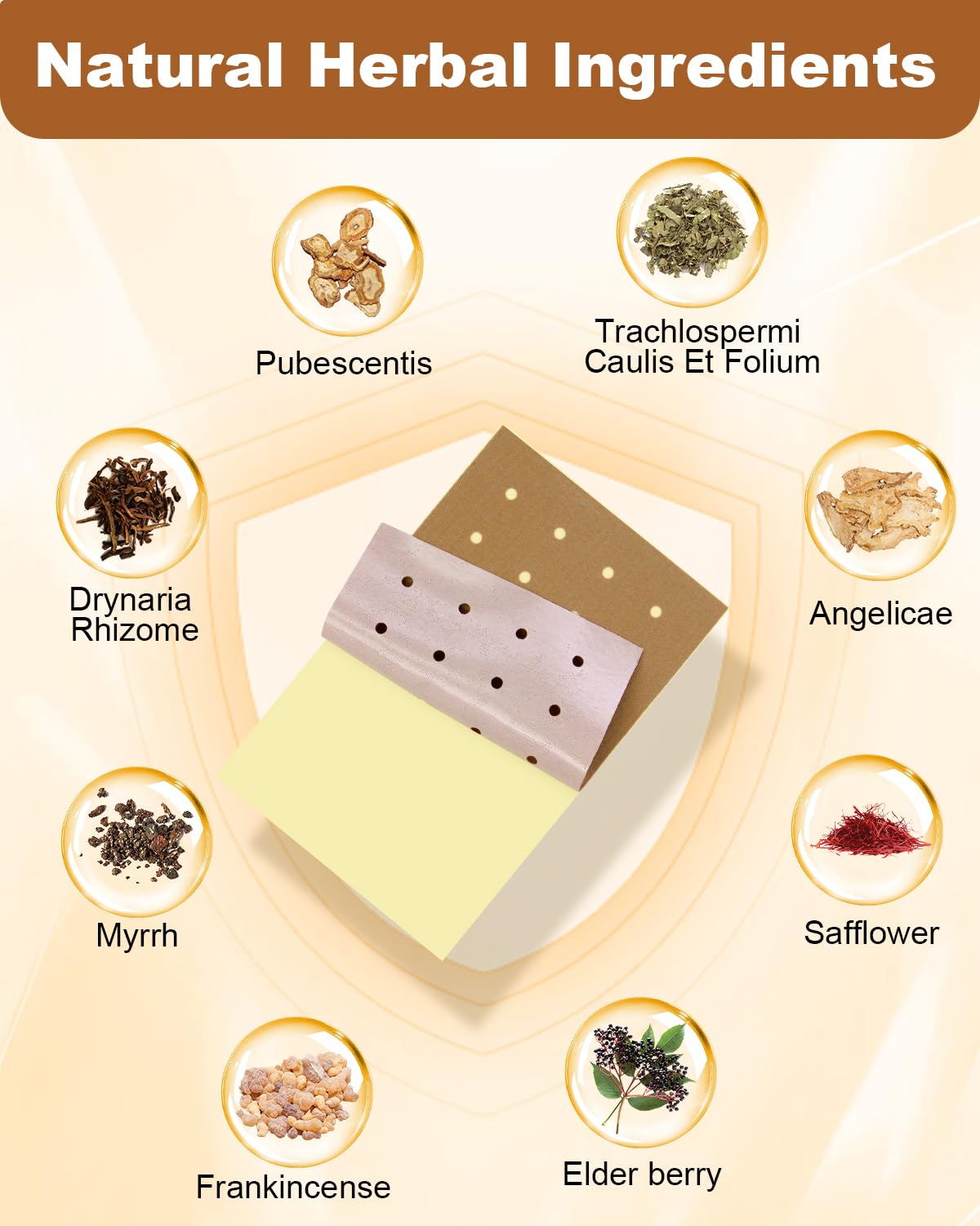MQFORU Tiger Patches, 40 Pcs Chinese Tiger Plaster, Natural Herbal Adhesive Plasters for Muscle Joint Purposes, Maximum Strength