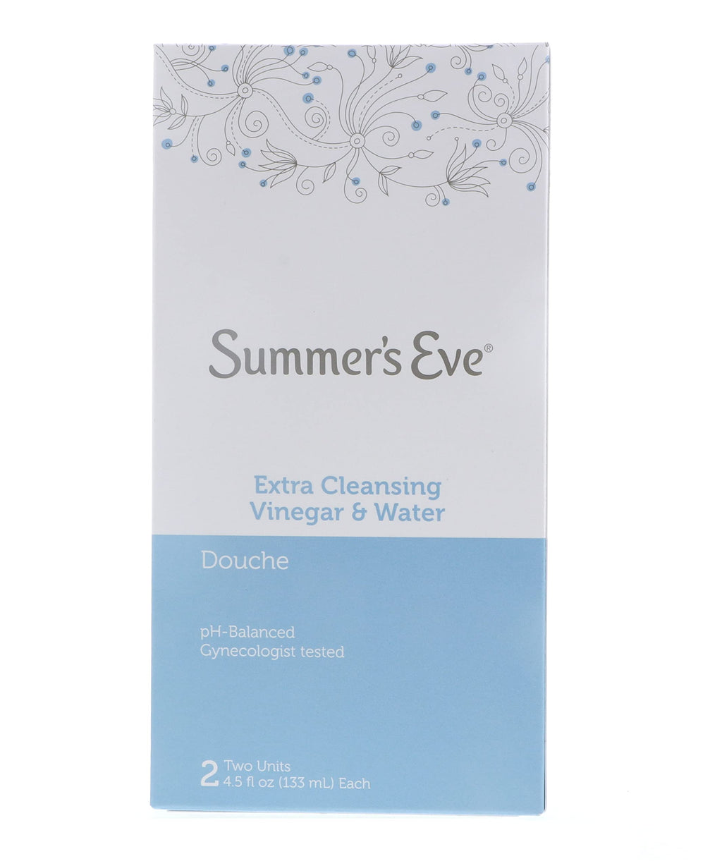 Summer s Eve Extra Cleansing Vinegar & Water Douche 2 Ct (Pack of 2)