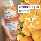 Vagisil Feminine Wash for Intimate Area Hygiene, Scentsitive Scents, pH Balanced and Gynecologist Tested, Citrus Paradise, 12 oz