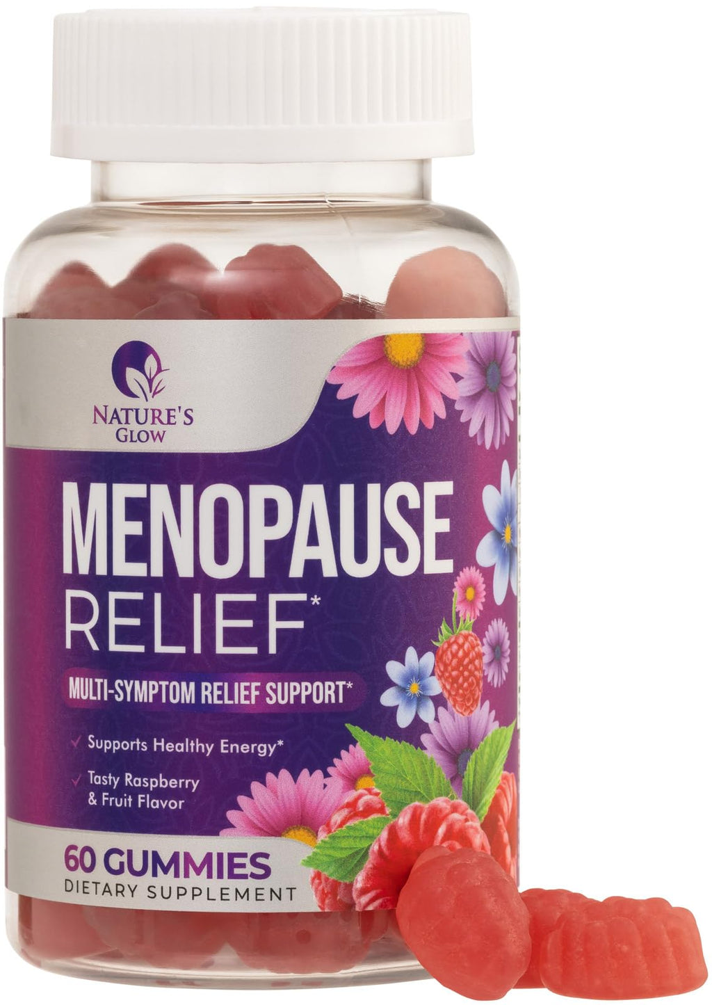 Menopause Supplement for Women - Complete Multi-Benefit Menopause Relief Gummy for Mild Hot Flashes & Night Sweats, Natural Bala