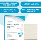 MedVance TM Alginate - Calcium Alginate Dressing 2x2, Box of 5 dressings
