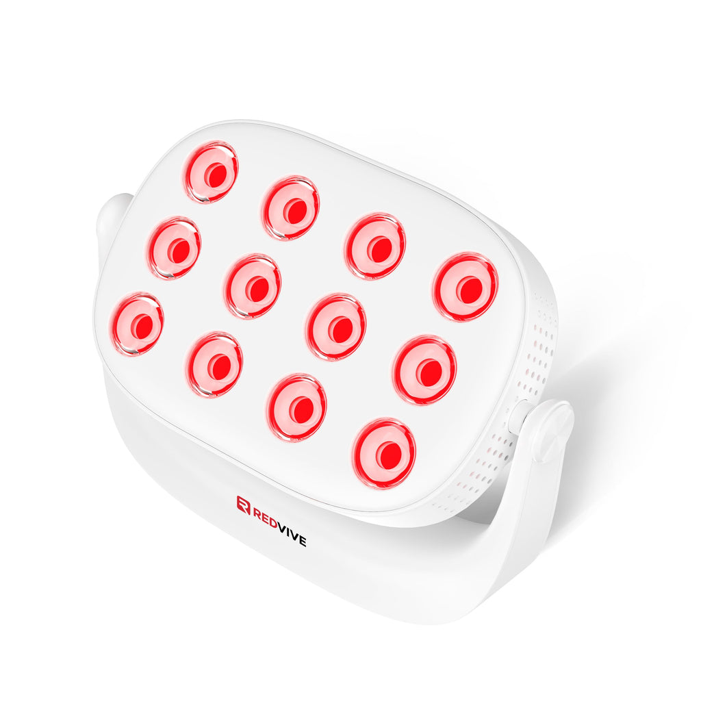 Red Light Therapy, Near Infrared 660nm 850nm Portable Red Light Therapy for Face and Body 4000mAh Battery Include Rotate 360 Deg