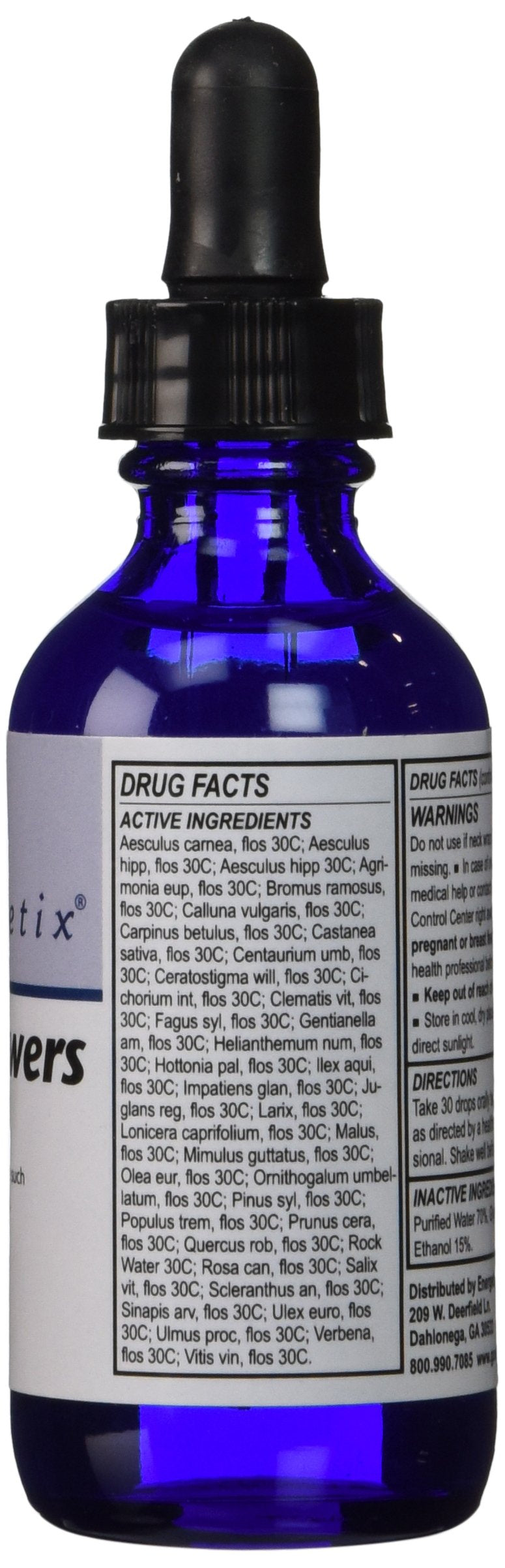 Energetix Fields of Flowers Homeopathic Remedy - Perfect for Emotional Symptoms such as Fear, Anxiety, Depression and Despondenc