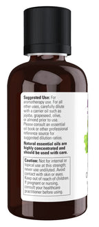 NOW Essential Oils, Oregano Oil, Comforting Aromatherapy Scent, Steam Distilled, 100% Pure, Vegan, Child Resistant Cap, 2-Ounce