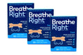 Breathe Right Original Large Tan Nasal Strips, 30 Count (Pack of 3)