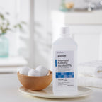McKesson Isopropyl Rubbing Alcohol 70% [2 Count] USP First Aid Antiseptic, 32 oz