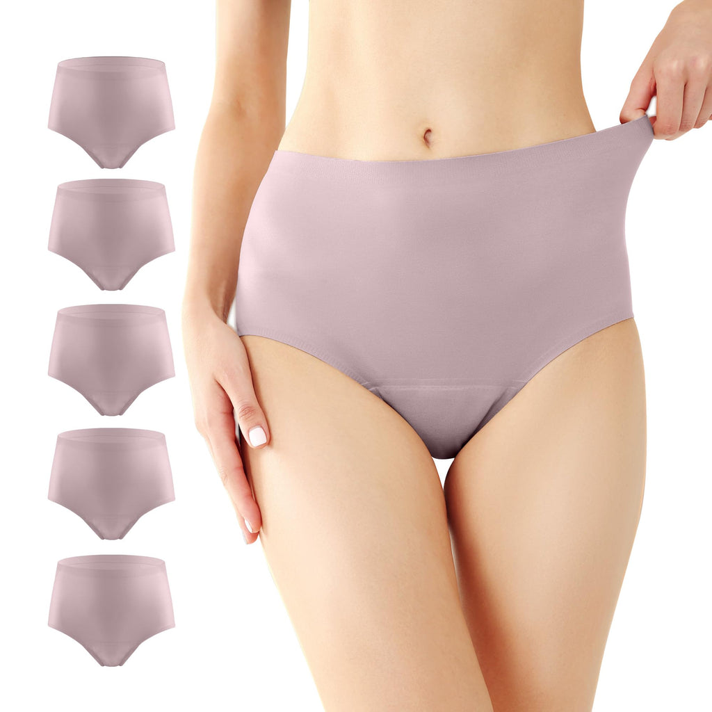 BATTEWA Incontinence Underwear for Women Washable: Seamless, Ultra-Soft, Reusable Bladder Leak Proof Underwear with 50ml Protect