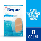 3m Nexcre Knee/Elbow Wtpr Size 8ct Nexcare Knee and Elbow Waterproof Bandage 2 3/8 X 3/1/2 8ct