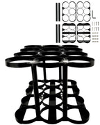 KOKAND Detachable Oxygen Tank Holder (12) for E, D, M9/C Size Cylinders - Heavy Duty Metal Storage Rack - Portable Oxygen Tank C