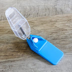 EZY DOSE Pill Cutter and Splitter, Cuts Pills, Vitamins, Tablets, Stainless Steel Blade, Travel Sized, Safely Cut Pills and Vita