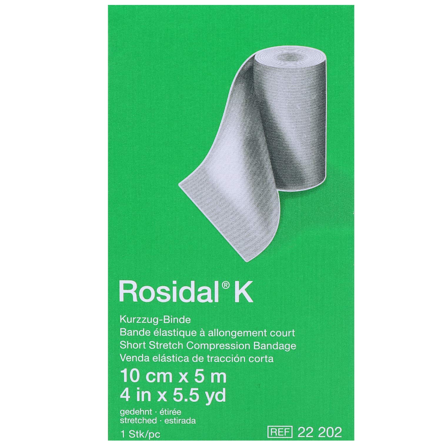 Rosidal K 10cm x 5m Short-Stretch Bandage