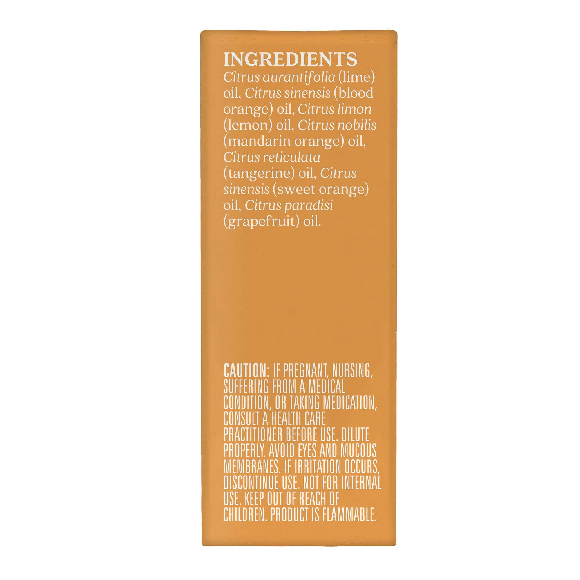 Aura Cacia Citrus Burst Essential Oil Blend, Boxed 0.25 fl. oz. - Light Aroma, No Synthetic Fragrances