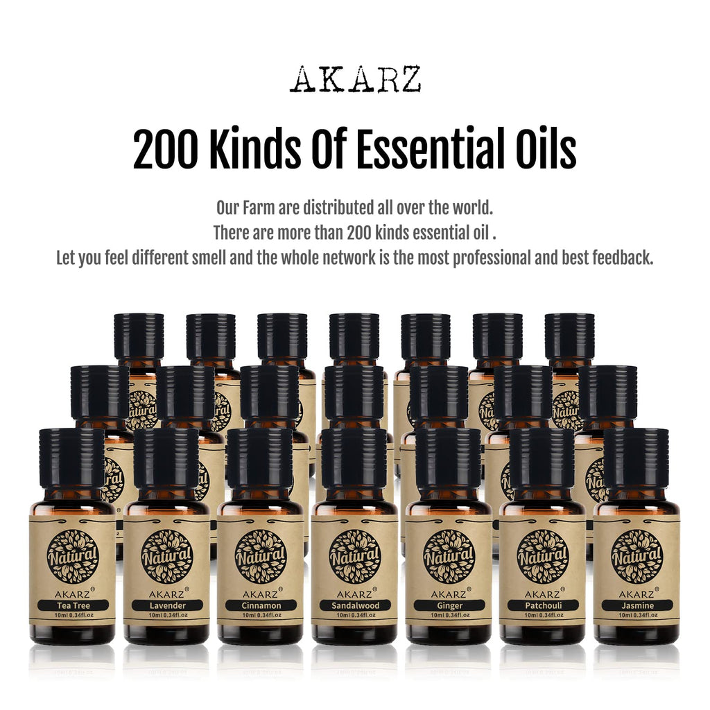 AKARZ Orchid Essential Oil Natural Organic Pure Orchid Oil for Skin Body Hair Care,Diffuser, Candle,Soap,Making, DIY,Massage Aro