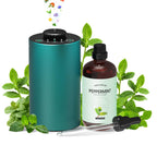 Waterless Essential Oil Diffuser Starter Kit - No Water Needed, Battery Operated Scent Diffuser Included 120ml Essential Oil, Po
