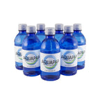 AQUAPAP 12 Ounce 8 Pack Vapor Distilled CPAP Water | 1-2 nites per Bottle | for use with Resmed and Respironics Machines