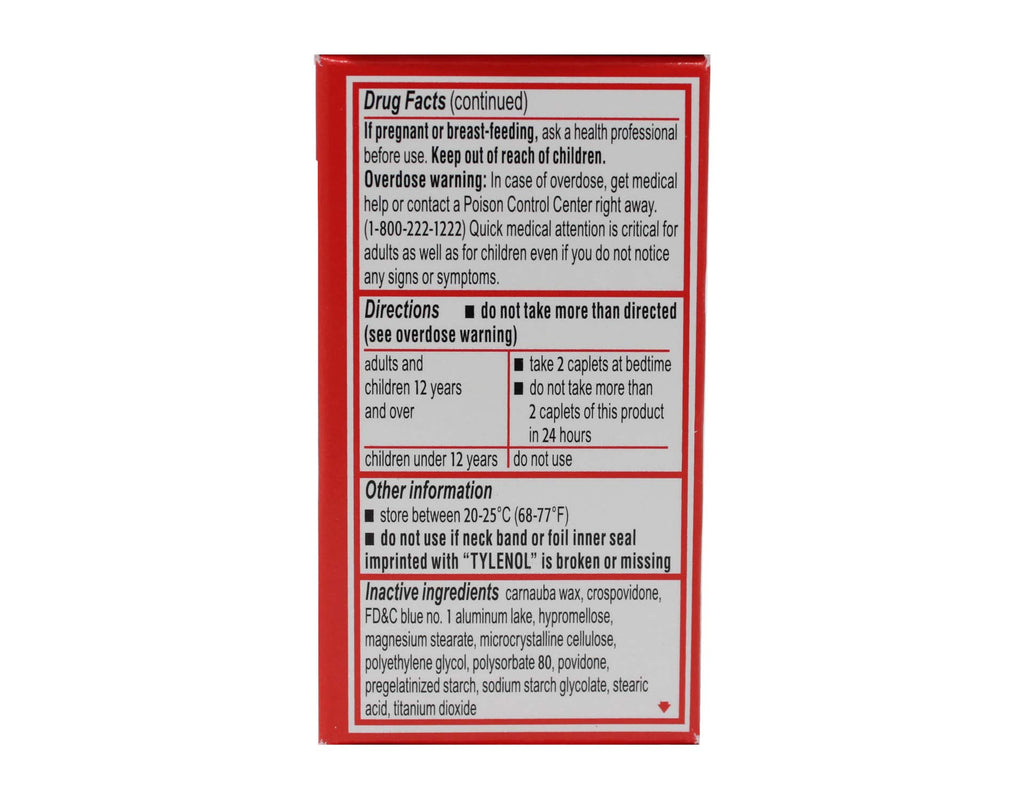 Tylenol Pm ES Caplet 24ct Size 24ct