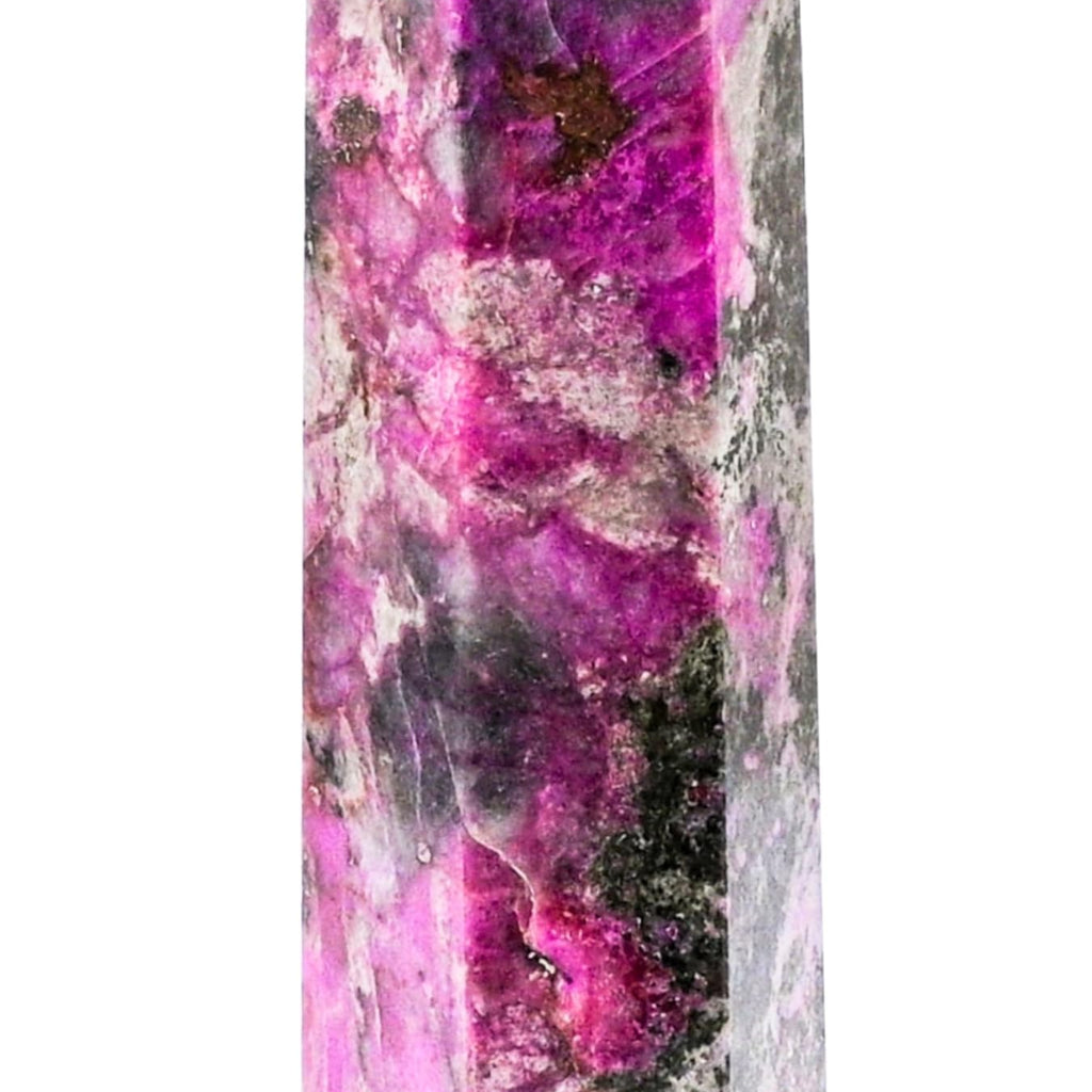 Large Cobalt Calcite Crystal Towers ~ Natural Healing Crystal Point Obelisk for Reiki Healing and Crystal Grid (5.5'' to 6'' INC