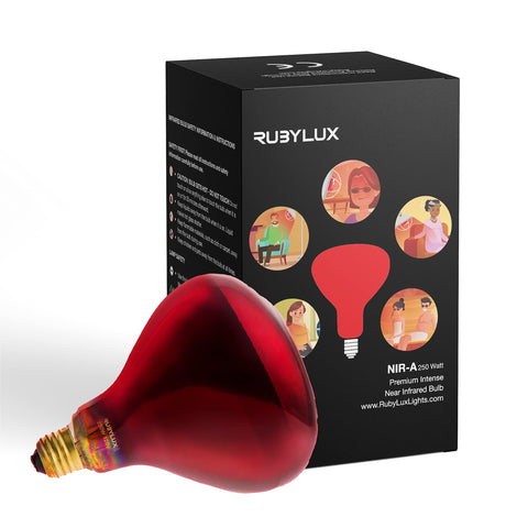 RubyLux NIR-A Near Infrared Bulb Grade A (4 Pack)