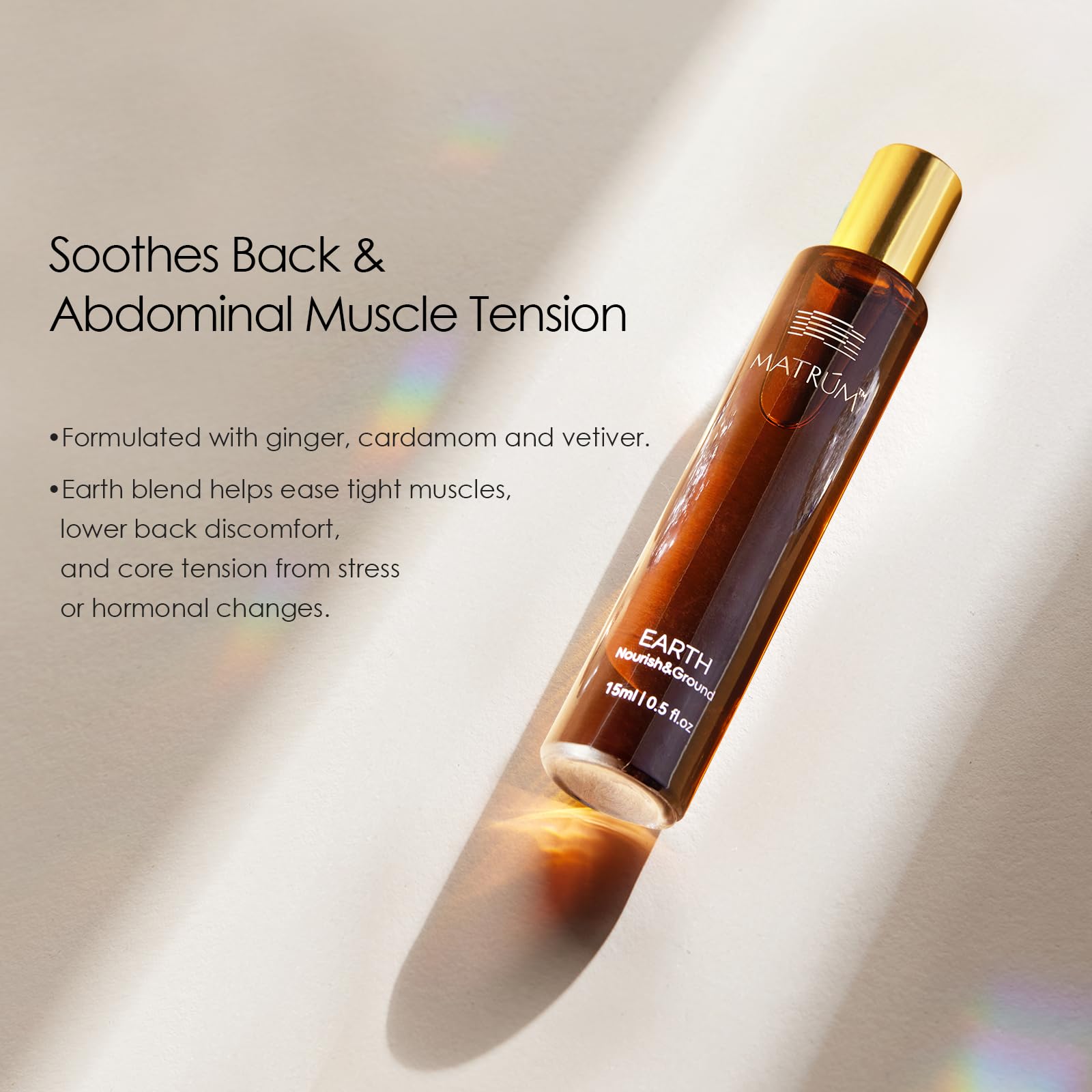 MATRUM Massage Oil Roll On Five Element (Water + Earth)