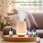 Dansib 84 Pcs Essential Oil Set for Diffuser 10ml Each Fragrance Oil for Candle Making, Soap Making, Aromatherapy, Humidifiers (