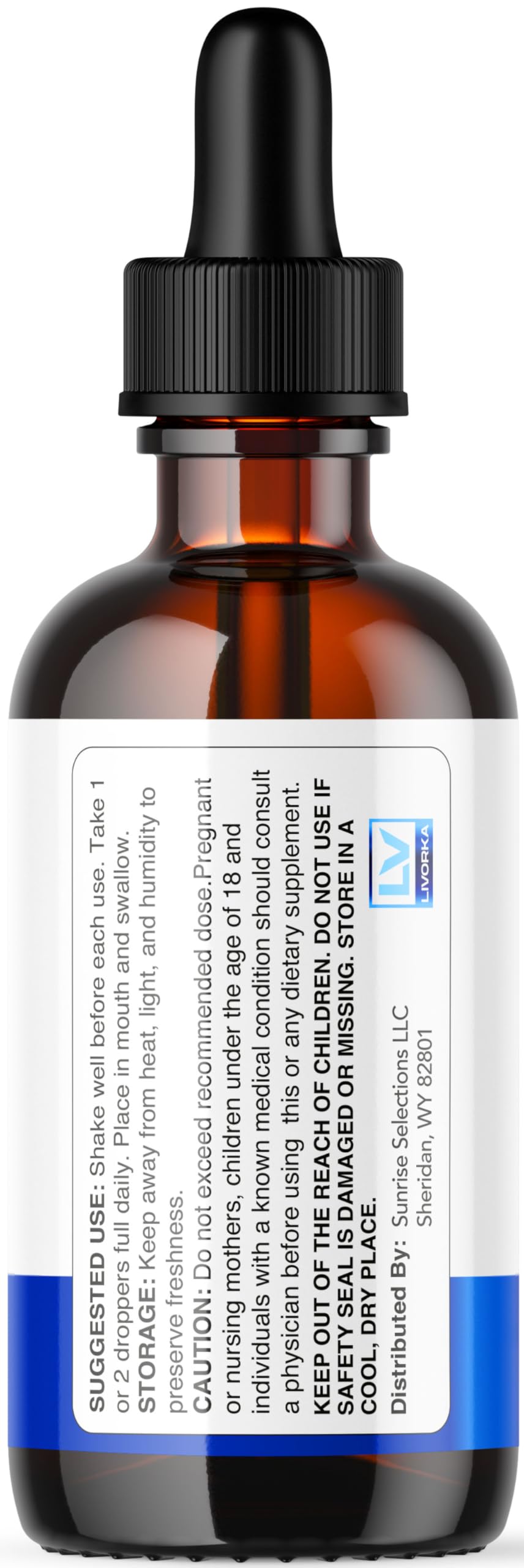 LIVORKA FloraSlim Advanced Formula Liquid Drops, All Natural, Pack of 2 Bottles for 60 Days