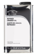 Winsor & Newton Refined Linseed Oil - 1 Liter Tin