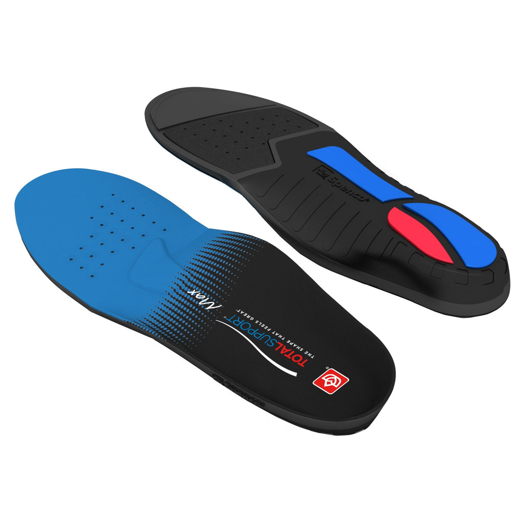 Spenco Total Support Max Shoe Insoles, Womens 9-10.5/Mens 8-9.5