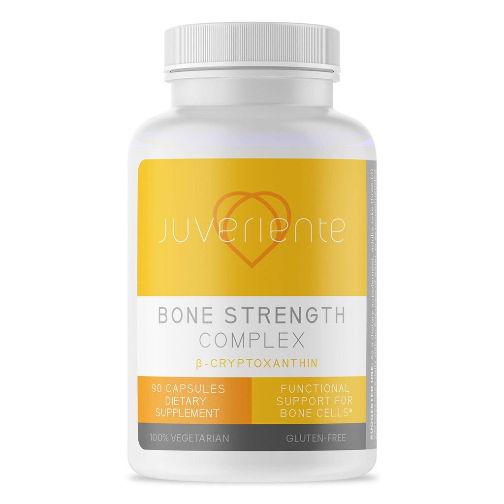Juveriente Bone Strength Complex/A Dietary Therapy of a Japanese Traditional Fruit, Packed with Vitamin C, D3, K2, Calcium, Phos