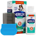 Herklin Lice Treatment Shampoo, Maximum Strength, Easy to Apply, 2 Fl Oz, Bottle