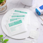 60 Pcs Bordered Gauze Adhesive Island Dressing Wound Dressing Waterproof Gauze with Pad Breathable Bandage Individually Packed P