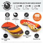 SOLE Performance Medium Shoe Insoles - Orthotic Arch Support Inserts for Plantar Fasciitis Relief and Comfort - Mens Size 7/Wome