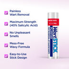 WartStick Plantar Maximum Strength Salicylic Acid Solid-Stick Plantar Wart Remover, 0.34 Oz