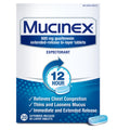 Mucinex 12 Hour 600 mg Guaifenesin Extended-Release Tablets for Excess Mucus Relief, Expectorant Aids Excess Mucus Removal, Ches