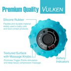 Vulken Acusphere 4 Speed High Intensity Vibrating Massage Ball for Muscle and Fitness, Performance Improvement and Trigger Point