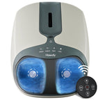 Howdy Cooling and Heating Foot Massager for Feet, Size 13 - Shiatsu Massage with Remote Control, Relief Plantar Fasciitis & Swol