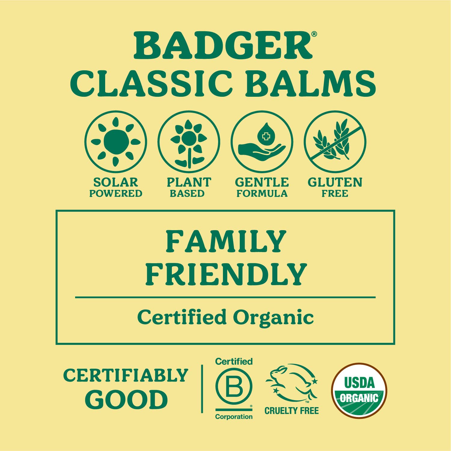 Badger - Aromatic Chest Rub, Eucalyptus & Mint, Certified Organic, Soothing Vapor Rub with Lavender, Essential Oils, Baby Chest
