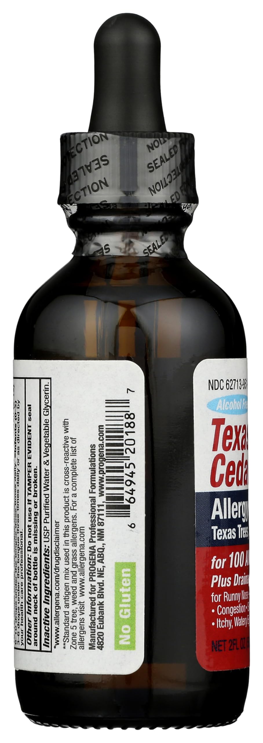 PROGENA Allergena Texas Cedar Fever (2 Fl Ounce, Adult)