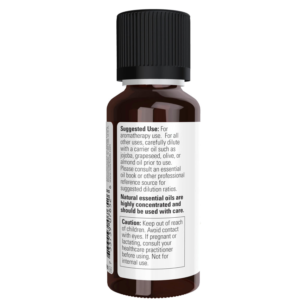 NOW Essential Oils, Cypress Oil, Balancing Aromatherapy Scent, Steam Distilled, 100% Pure, Vegan, Child Resistant Cap, 1-Ounce