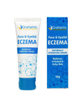Grahams Natural Face & Eyelid Eczema Cream - Treatment for Eczema, Dermatitis, Itch Relief, Redness, Inflammation & Very Dry Ski