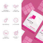 The Patch Remedy Menopause Patches - 30 Topical Menopause Relief for Women, Natural Hot Flash, Mood Support with Transdermal Got