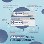 Doctor Radows - Povidone Iodine Antiseptic Ointment -10% Povidone Iodine, No Antibiotics, for Wounds, Burns, Cuts & More, Promot