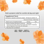 Amberen Menopause Supplements for Women, Multi-Symptom Relief, Helps Support Hormone Balance, Hot Flashes & Night Sweats, Sugar