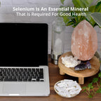 Himalayan Glow WBM Selenite Crystal Sticks - 2 Lbs Crystals and Healing Stones Tourmaline Crystal Reiki, Chakra Stones for Smudg