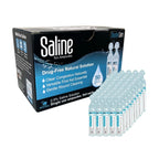 Saline Ampoules - Saline Solution for Nebulizer, Sodium Chloride 0.9%, Nasal Cleanse for Babies, Kids, & Adults, Sterile Nasal C