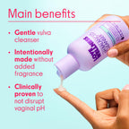 Love Wellness pH Balancing Cleanser & pH Balancing Wipes | Her Essentials Duo | On The Go Support for Her | Cleanser for Balance