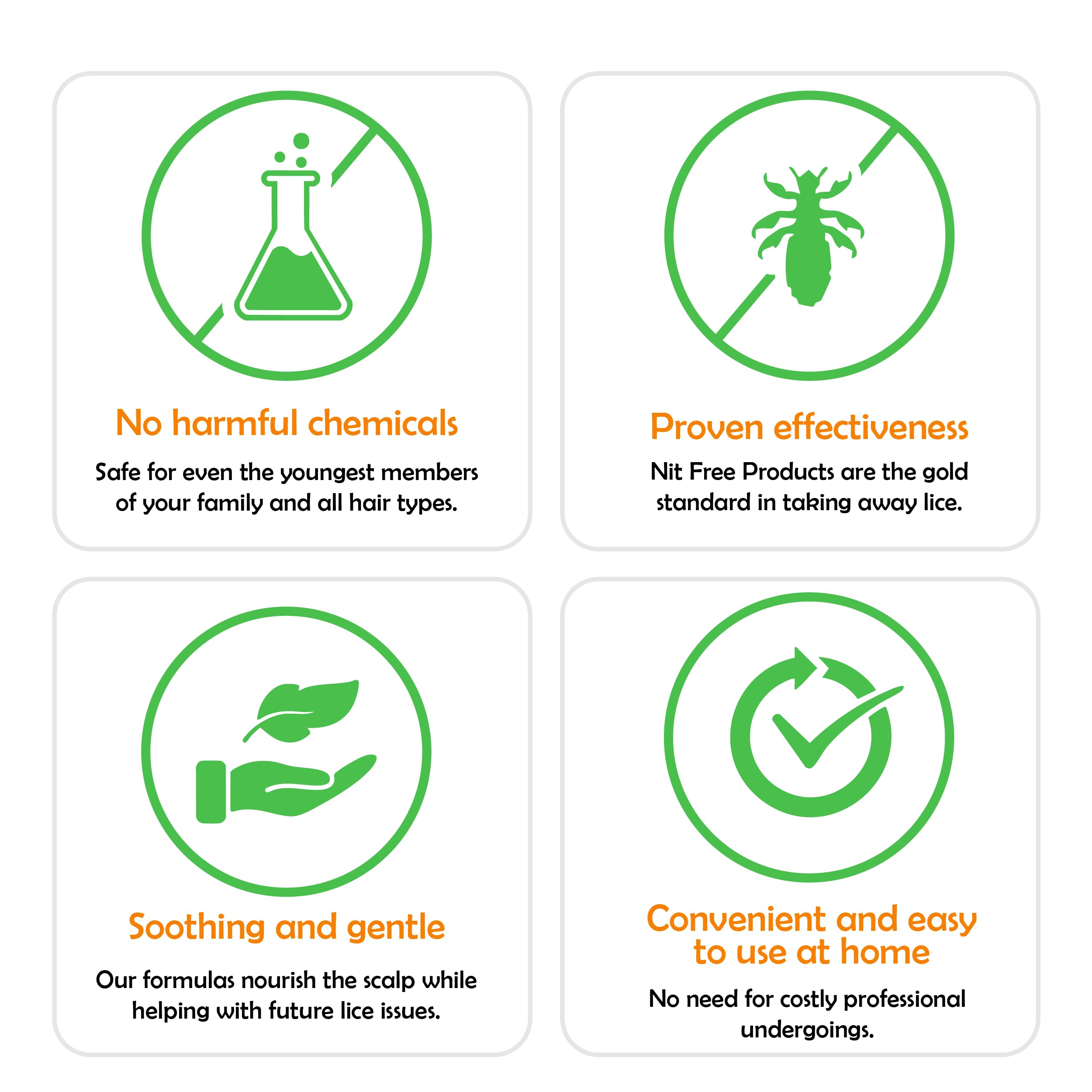 Nit Free Mint Head Lice Spray (Peppermint, 8-Ounce)