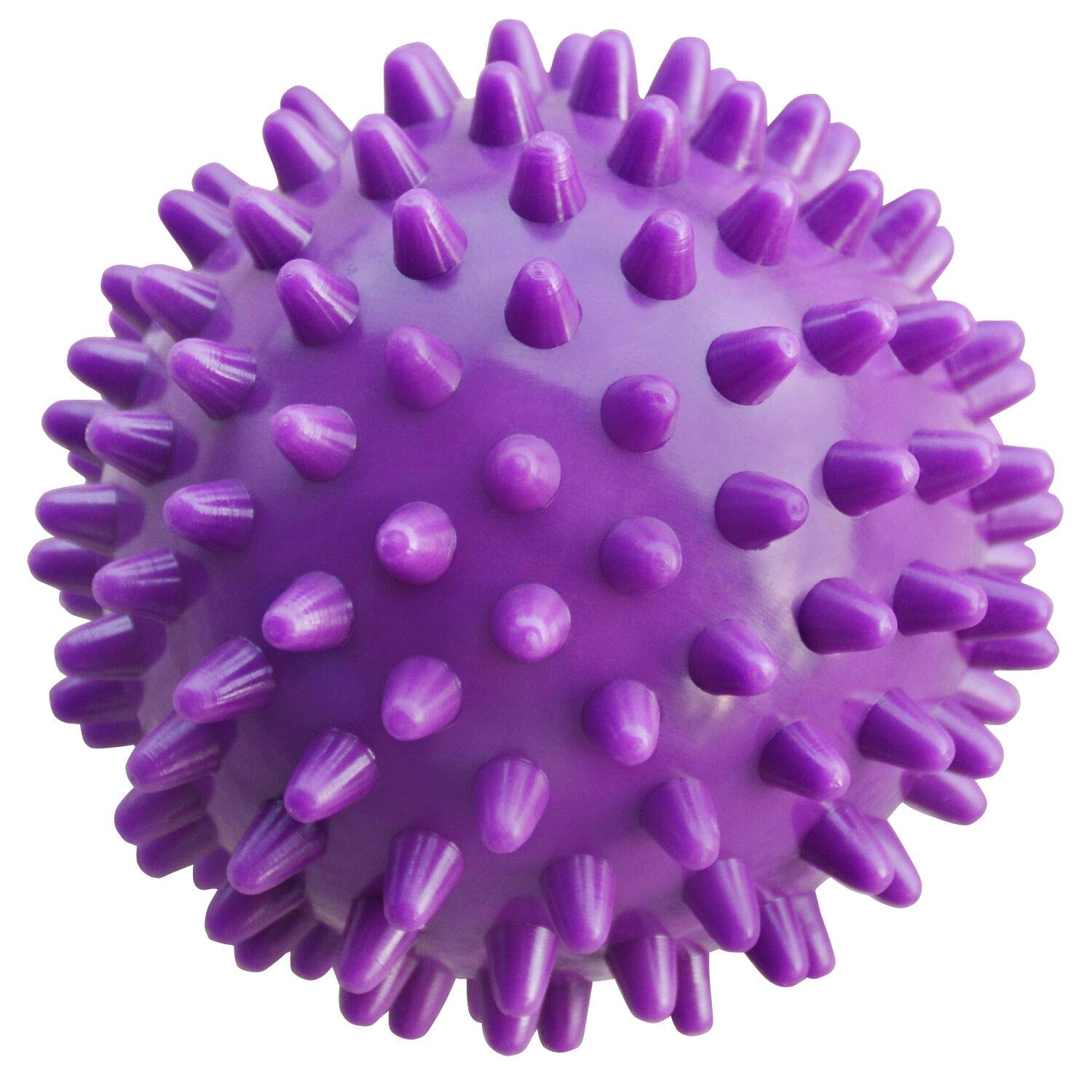 Qi Mei Massage Ball Foot Massager Spiky Roller for Deep Tissue Trigger Point Plantar Fasciitis Reflexology Stress Therapy Myofas