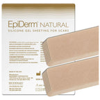 Epi-Derm Long Strips, Premium Grade Silicone Scar Sheets for C-Section, Tummy Tuck, Hysterectomy & Cardiac Surgery Scars, Reusab